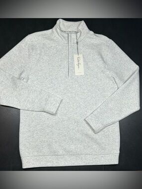 Walter Hagen Men's Size S Clubhouse Textured 1/4 Zip Golf Pullover